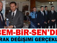 Bafra Bem-Bir-Sen’de Devir Teslim Töreni Gerçekleşti
