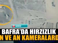 Bafra'da Hırsızlık An ve An Kameralarda...!