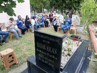 Hasan Aslan Kabri Başında Anıldı 14