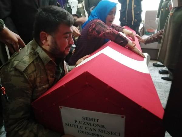 Şehit Mutlu Can Meşeci Son Yolculuğuna Uğurlandı 20