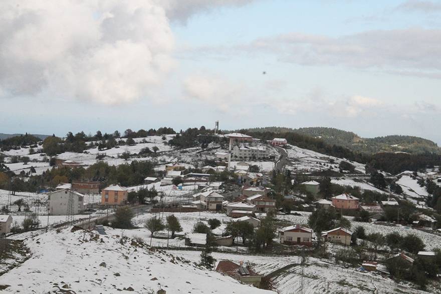 ALAÇAM'A YILIN İLK KARI DÜŞTÜ 5
