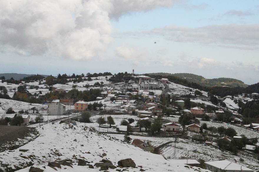 ALAÇAM'A YILIN İLK KARI DÜŞTÜ 6