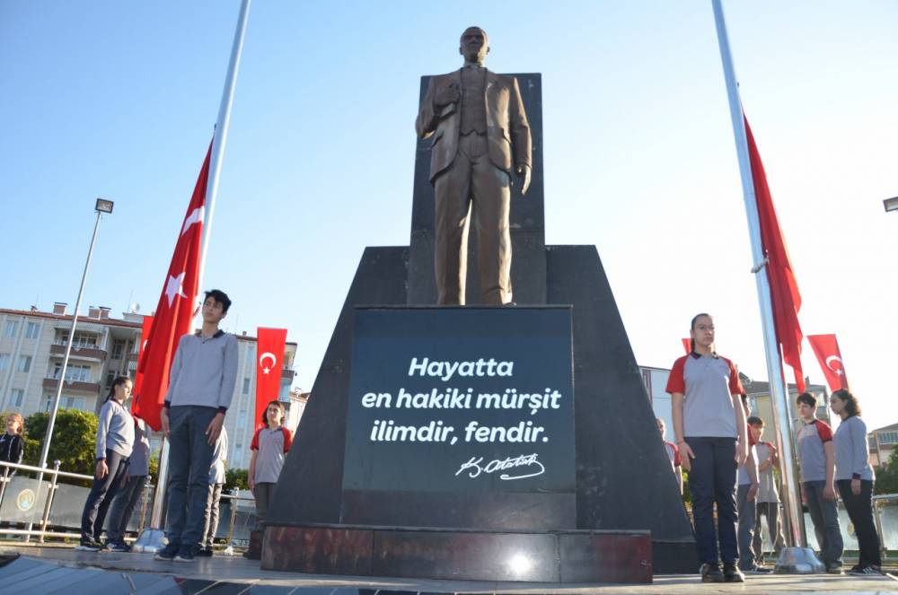 Atatürk ölümünün 81. Yılında Bafra'da Anıldı 4