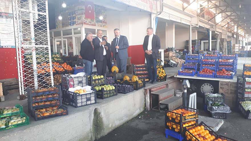 HAL ESNAFINDAN BAŞKAN KILIÇ'A SICAK KARŞILAMA 11