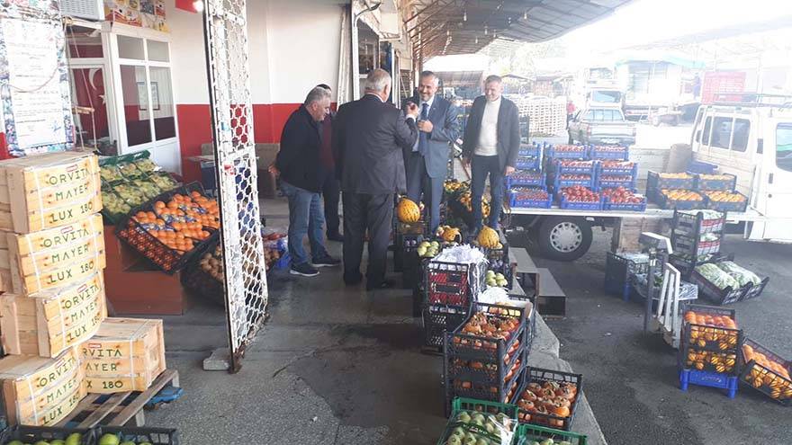 HAL ESNAFINDAN BAŞKAN KILIÇ'A SICAK KARŞILAMA 12