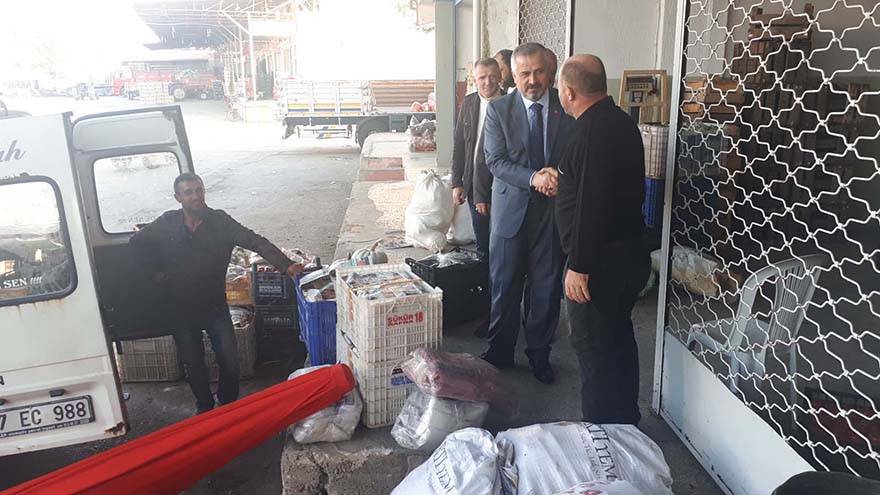 HAL ESNAFINDAN BAŞKAN KILIÇ'A SICAK KARŞILAMA 14