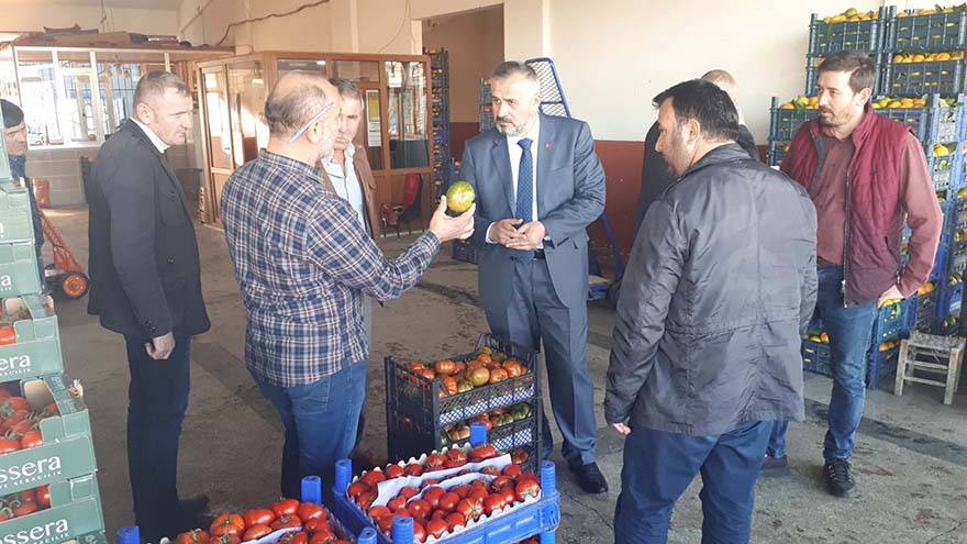 HAL ESNAFINDAN BAŞKAN KILIÇ'A SICAK KARŞILAMA 9
