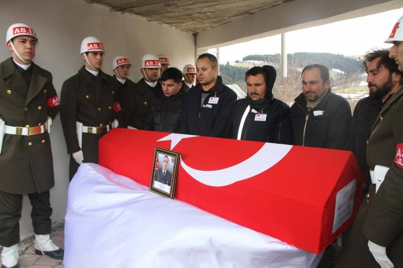 İdlib Şehidi Son Yolculuğuna Uğurlandı 14
