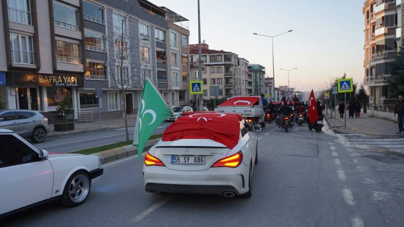 Bafralılar Şehitler İçin Yürüdü 15