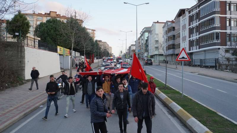 Bafralılar Şehitler İçin Yürüdü 17