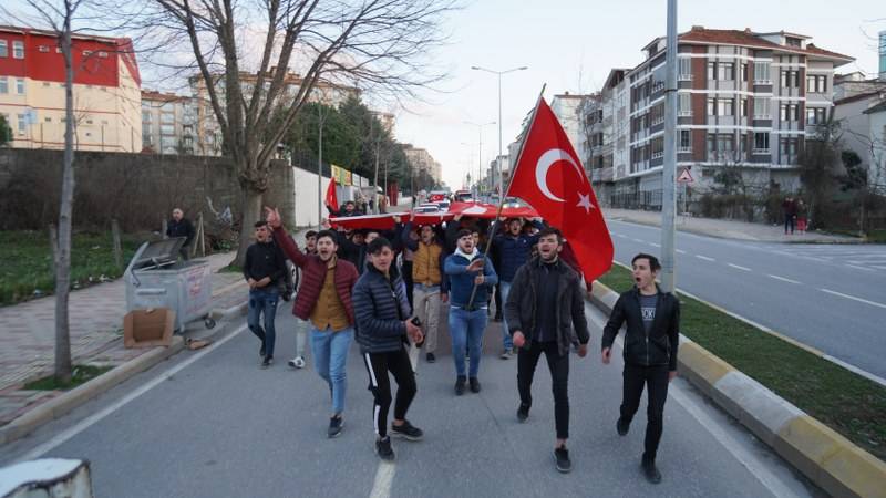 Bafralılar Şehitler İçin Yürüdü 18