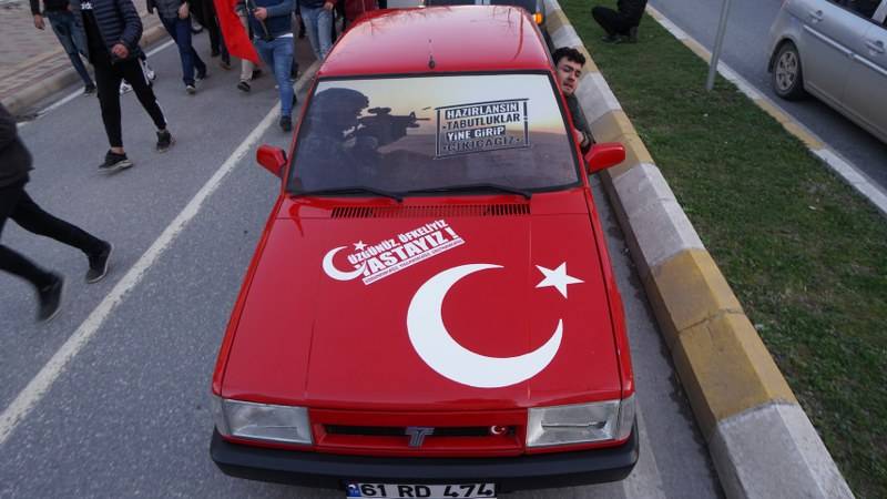 Bafralılar Şehitler İçin Yürüdü 20