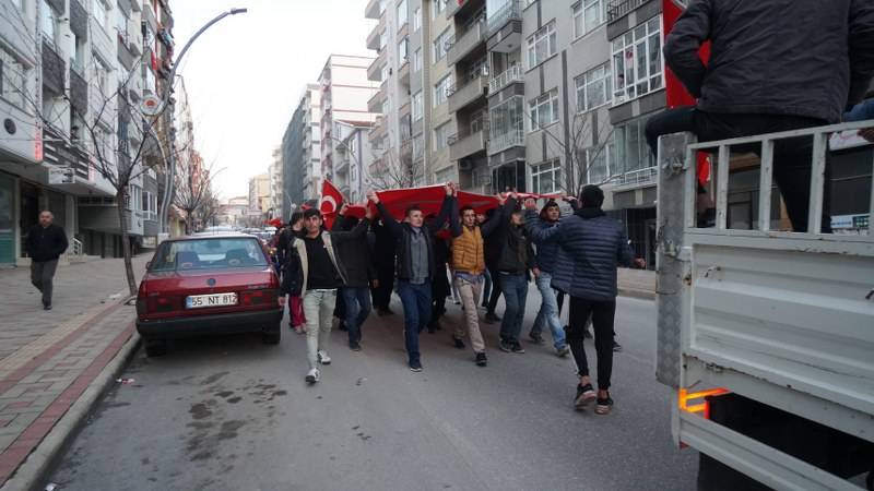 Bafralılar Şehitler İçin Yürüdü 25
