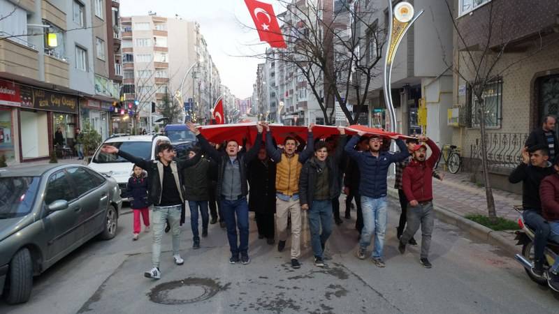 Bafralılar Şehitler İçin Yürüdü 31