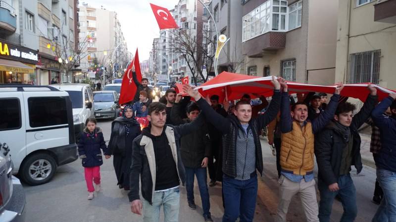 Bafralılar Şehitler İçin Yürüdü 32