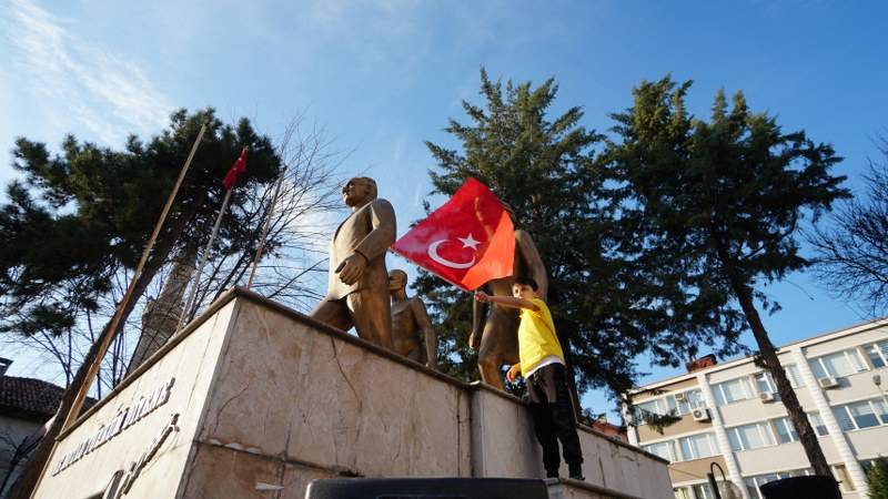 Bafra Şehitler İçin Yürüdü 14