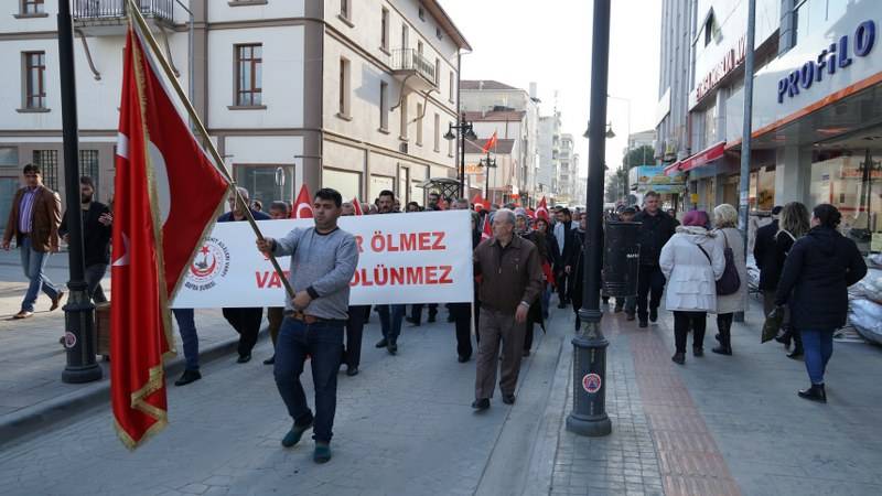 Bafra Şehitler İçin Yürüdü 7