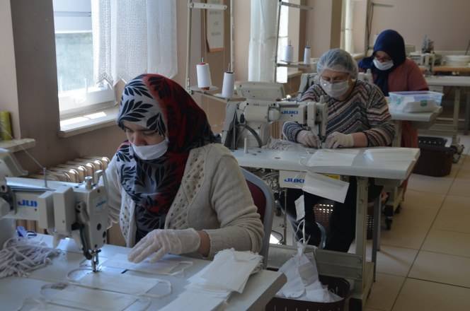 Ütüyle başladılar, şimdi makine alarak seri üretime geçtiler 3