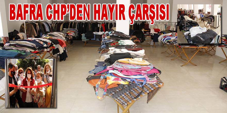 Bafra CHP'den Hayır Çarşısı
