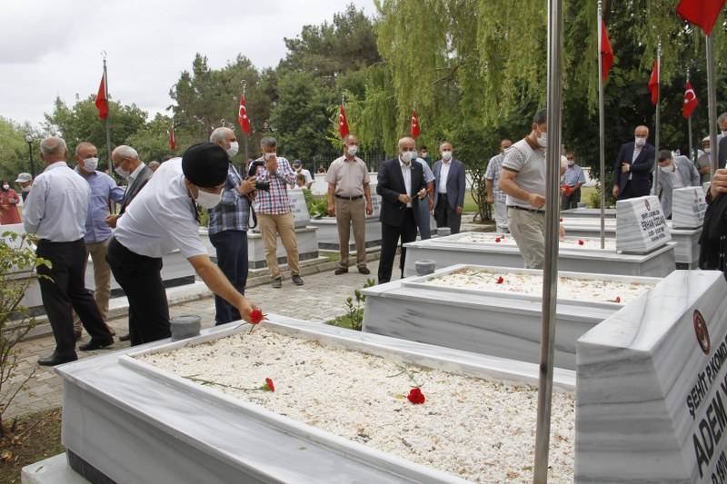 Bafra'da Şehitler Arife Günü Anıldı 21