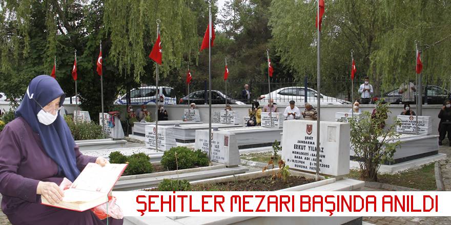 Bafra'da Şehitler Arife Günü Anıldı