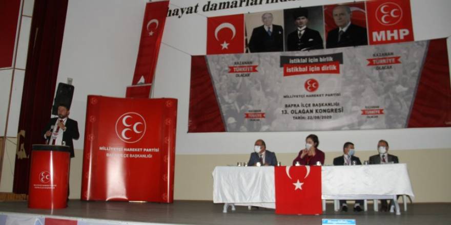 Bafra MHP 13'üncü olağan kongresi yapıldı