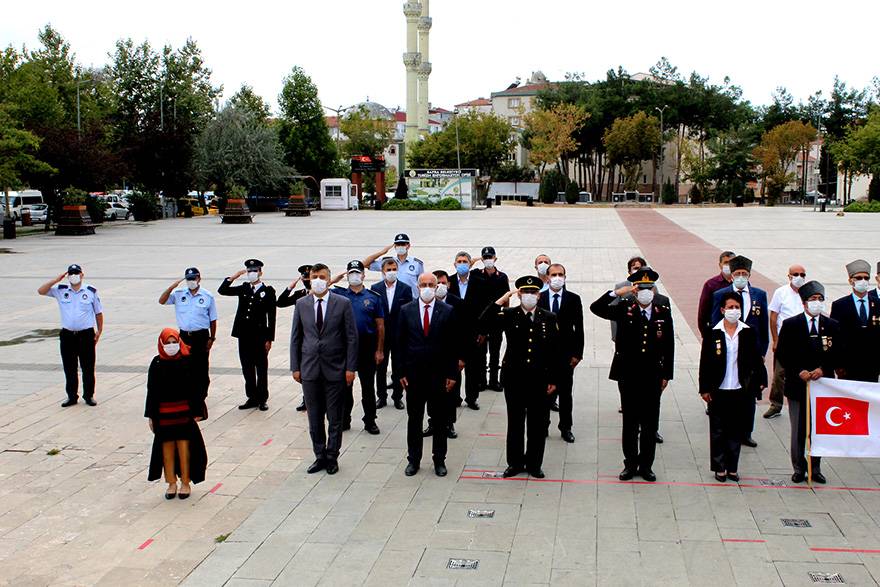 Bafra'da "19 Eylül Gaziler Günü" düzenlenen törenle kutla 9