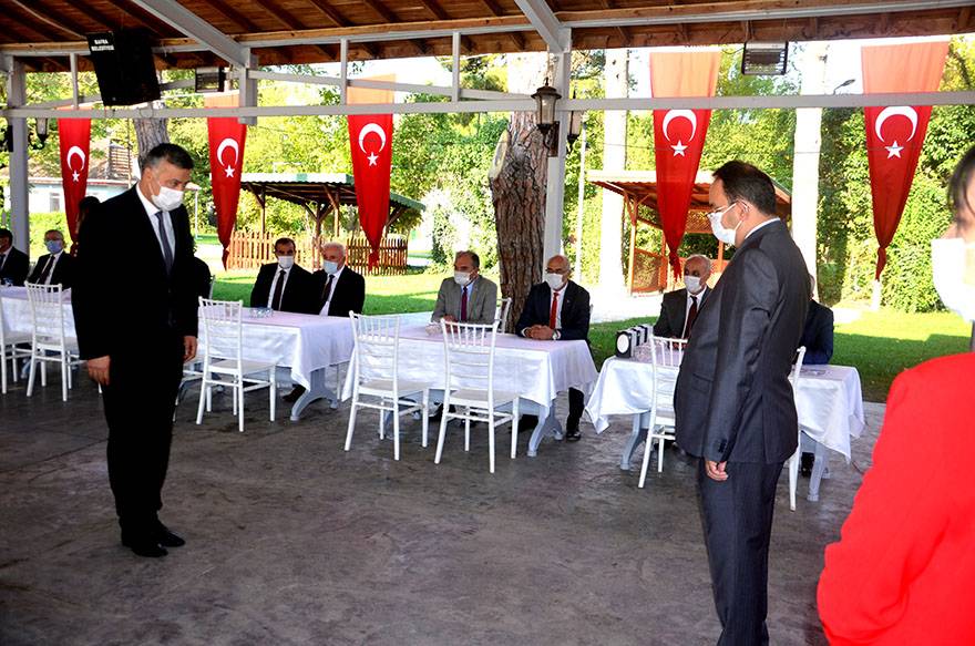 Bafra’da tebrikat töreni 18