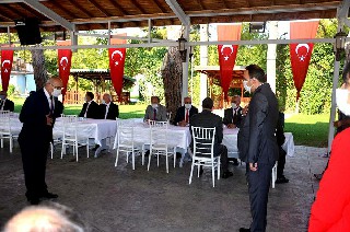Bafra’da tebrikat töreni 26