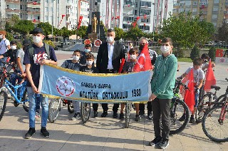 Bafra'da 97'nci yılında 'Cumhuriyet Bisiklet Turu' 9