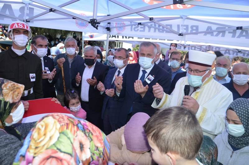 Bafra Şehidini Uğurladı 19