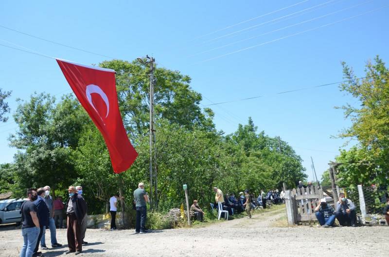 Bafra Şehidini Uğurladı 2