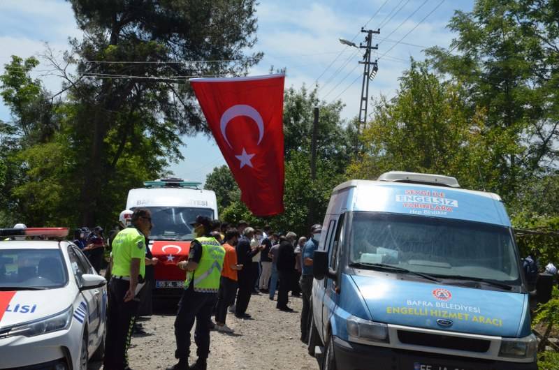 Bafra Şehidini Uğurladı 20