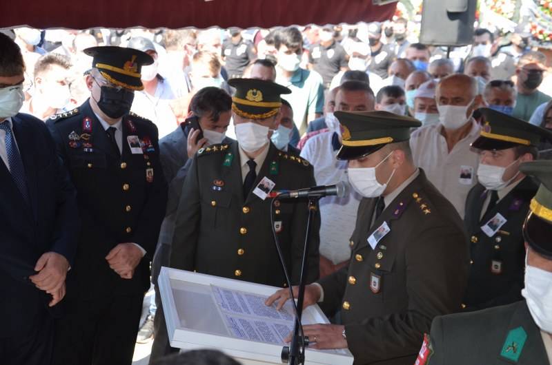 Bafra Şehidini Uğurladı 26