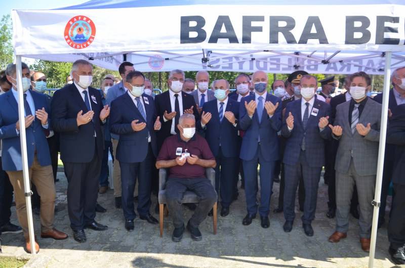 Bafra Şehidini Uğurladı 48