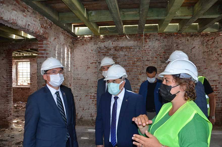 Samsun Valisi Doç. Dr. Zülkif Dağlı Bafra’da incelemelerde bulundu 14