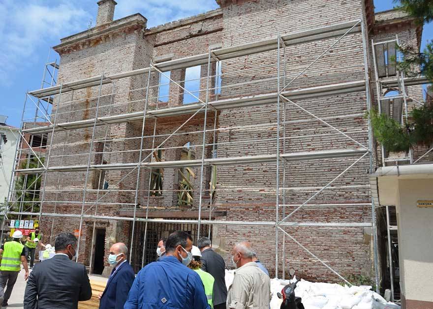 Samsun Valisi Doç. Dr. Zülkif Dağlı Bafra’da incelemelerde bulundu 17