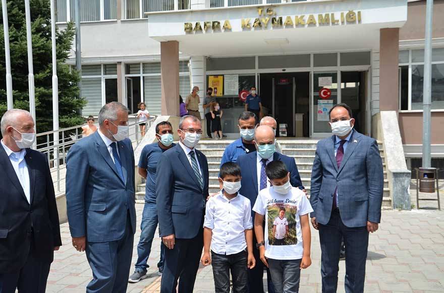 Samsun Valisi Doç. Dr. Zülkif Dağlı Bafra’da incelemelerde bulundu 18