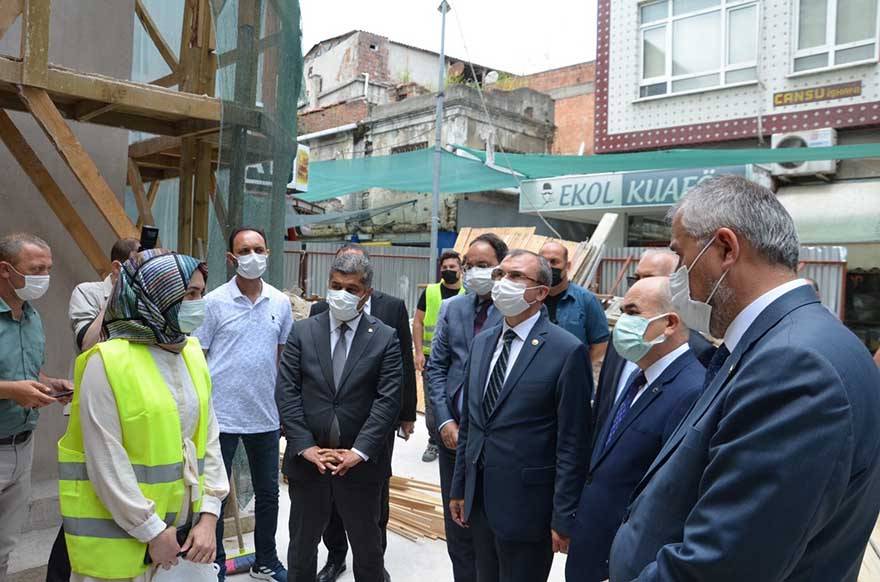 Samsun Valisi Doç. Dr. Zülkif Dağlı Bafra’da incelemelerde bulundu 25
