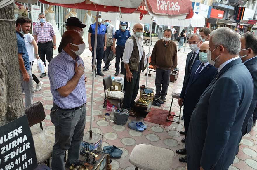 Samsun Valisi Doç. Dr. Zülkif Dağlı Bafra’da incelemelerde bulundu 27