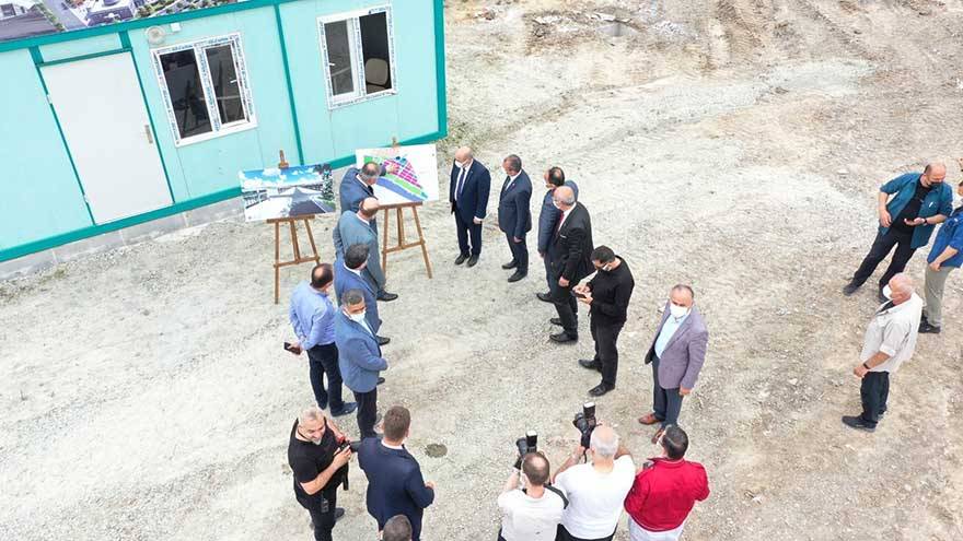 Samsun Valisi Doç. Dr. Zülkif Dağlı Bafra’da incelemelerde bulundu 7