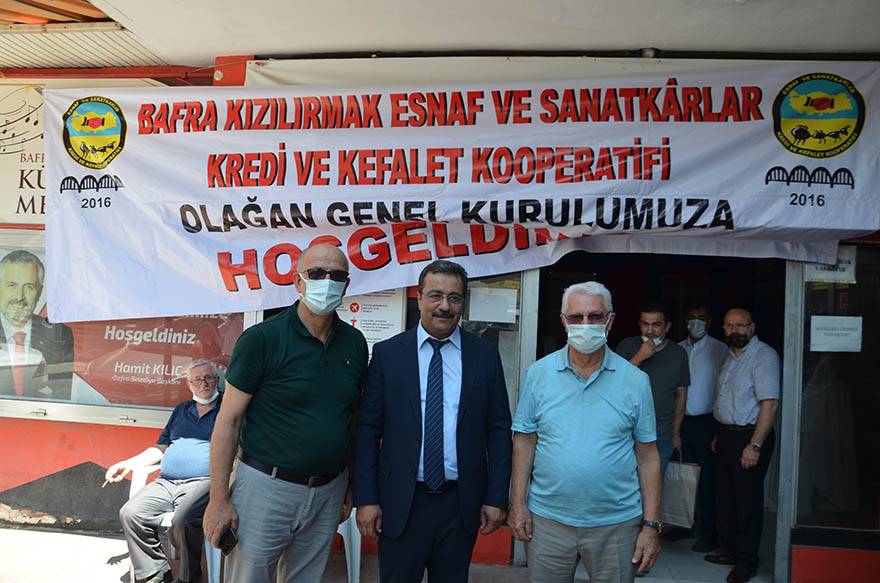 ESNAFLAR BAŞKAN AHMET YILMAZ’LA DEVAM DEDİ 56