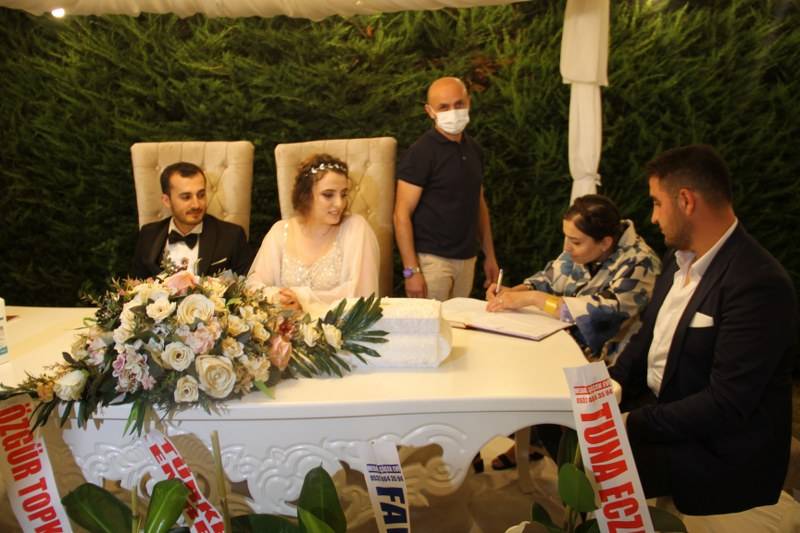 Meltem ve Yasin Ömür Boyu Mutluluk için evet dediler 35