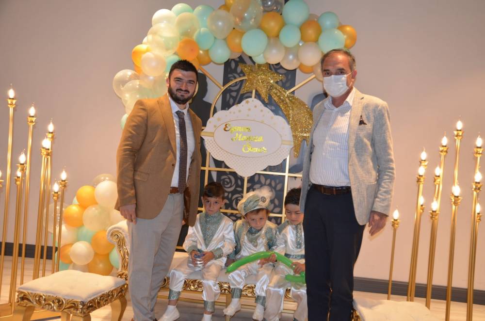 Yusuf Eymen, Hamza Asaf, Ömer İslam Öcal'a muhteşem sünnet merasimi 20