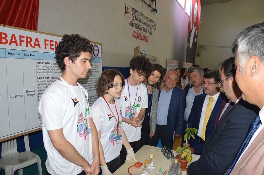 BAFRA FEN LİSESİ’NDEN TÜBİTAK 4006 BİLİM FUARI FOTO GALERİ 15