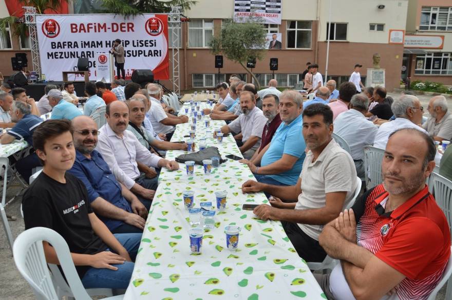 BAFRA İMAM HATİP MEZUNLARI 19. KEZ BİR ARAYA GELDİ 19