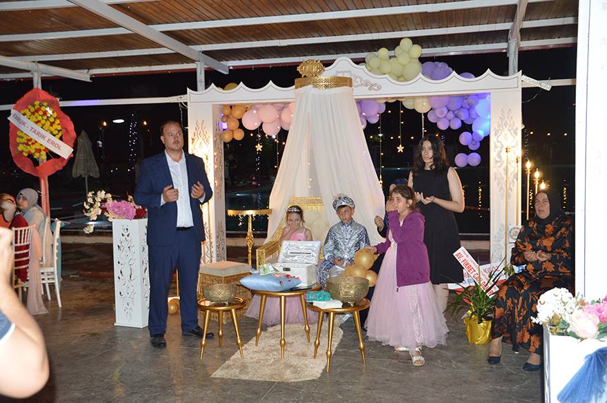 Sait Mehmet Karagöl'e Bafra'da muhteşem sünnet düğünü 36