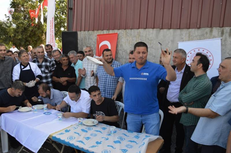 Bafra'da çeltik hasadı şenliği 27