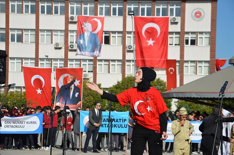 Bafra’da Cumhuriyet Bayramı duygulu ve coşkulu kutlandı 103