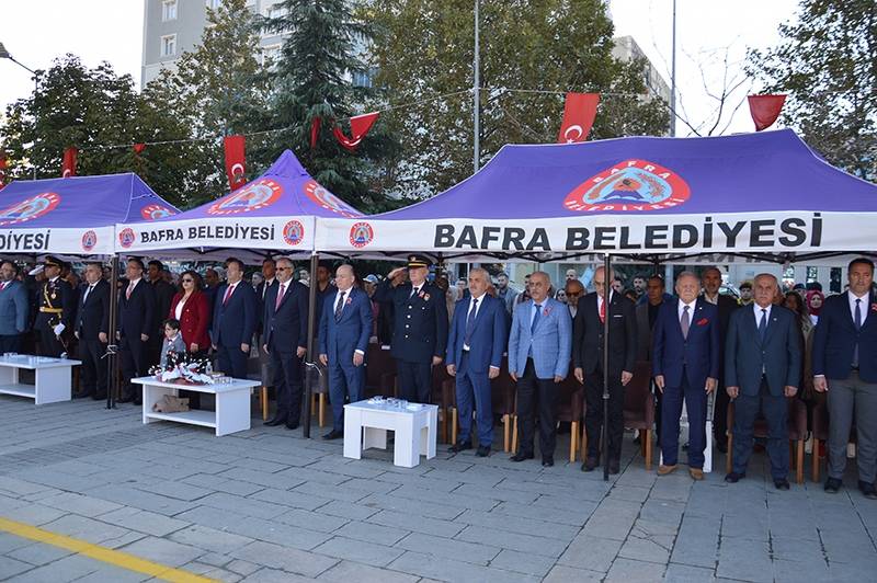 Bafra’da Cumhuriyet Bayramı duygulu ve coşkulu kutlandı 19